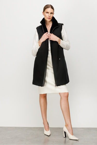 Butik Triko Double Sided Plush Vest