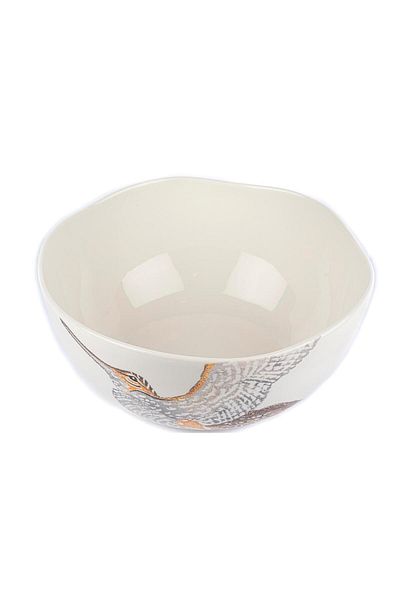 Mikasa Moor Amorphous Orange Ceramic Bowl 31x14cm