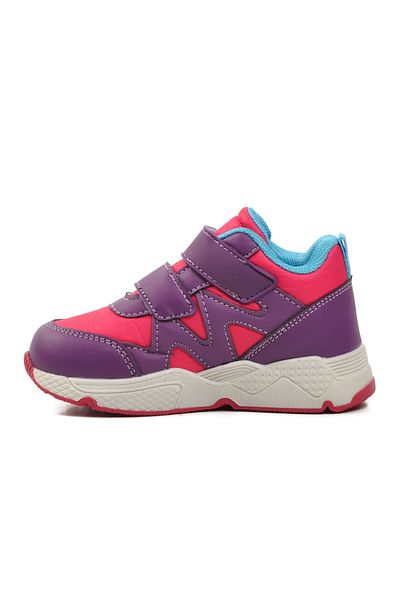 Aspor Pepino 1576-B Fuchsia-Purple-Turquoise Baby Outdoor Boots