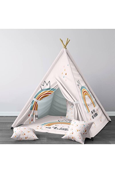 Lina Bebek, Çocuk Odası Minderli/Mindersiz Oyun Evi, Çadır Model 00234