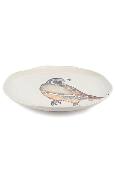 Mikasa Moor Amorphous Orange Ceramic Plate 35cm