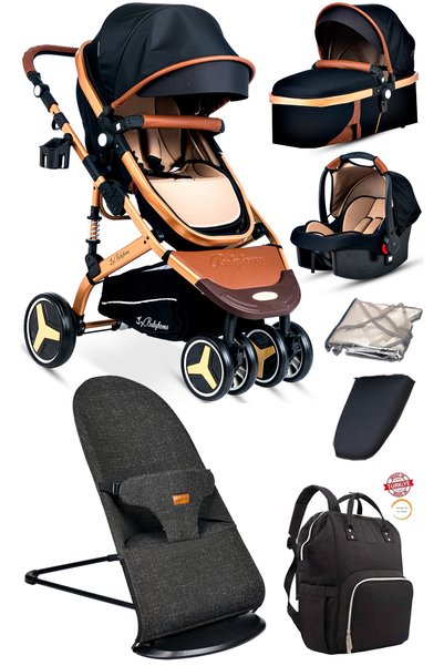 Baby Home 7 In 1 Yeni Doğan Full Set 945 Travel Sistem Bebek Arabası 370 Sall...