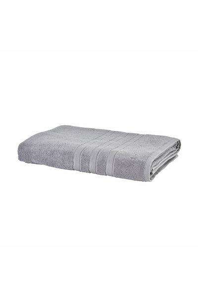 Karaca Home Comfort Touch Plain 100% Cotton Towel Gray 85X150 cm