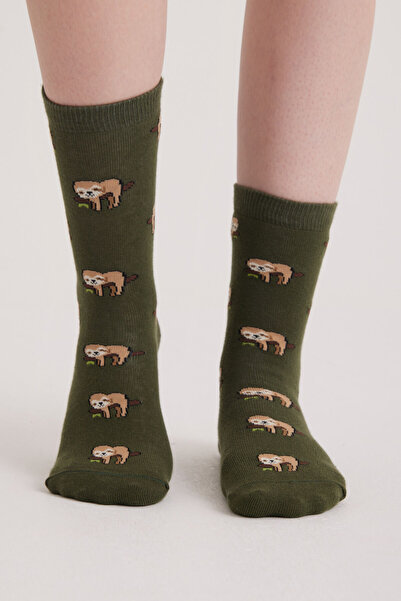 Soul of Anatolia Tembel Hayvan Desenli Çorap