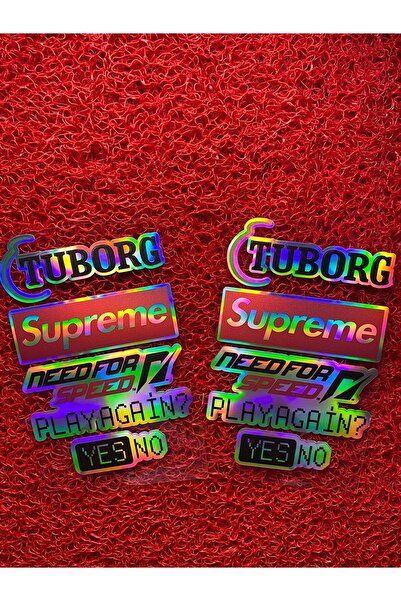 CEBECİOTO ملصق هولوجرام زجاجي على شكل فراشة ملحق تلقائي 10 قطع