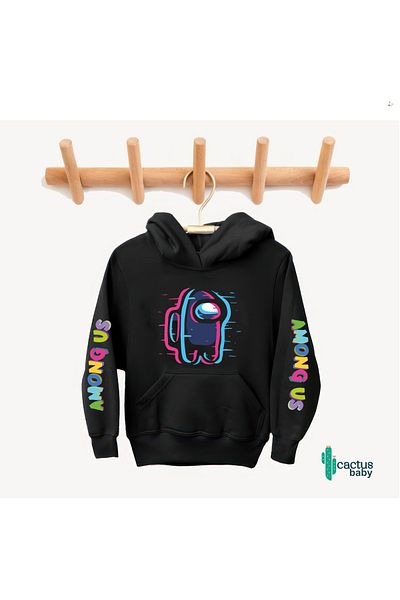 CACTUS COLLECTION ДЕТСКИ СУИТШЪРТ С ДИЗАЙН CACTUS BABY AMONG US