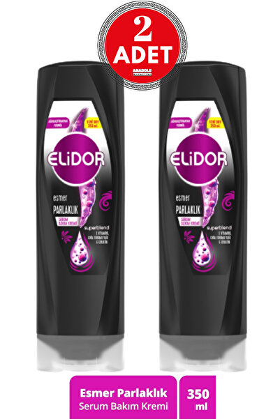 Elidor Superblend Saç Bakım Kremi Esmer Parlaklık E Vitamini Chia Tohumu Yağı...