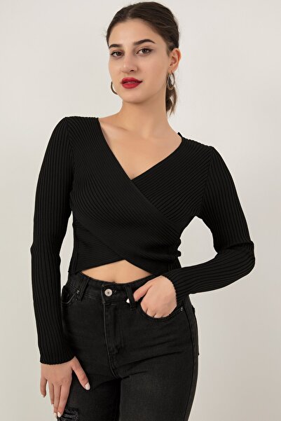 PULLIMM Крувазе довгий рукав трикотажна блуза ARD2557