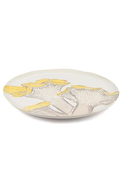 Mikasa Moor Amorphous Yellow Ceramic Plate 29cm
