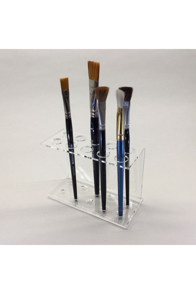 Trend Pleksi Makyaj Fırçası & Kalem Organizeri