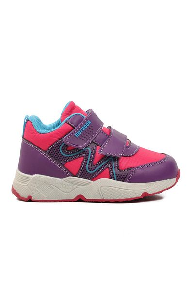 pepino 1576-B Fuchsia-Purple-Turquoise Baby Outdoor Boots