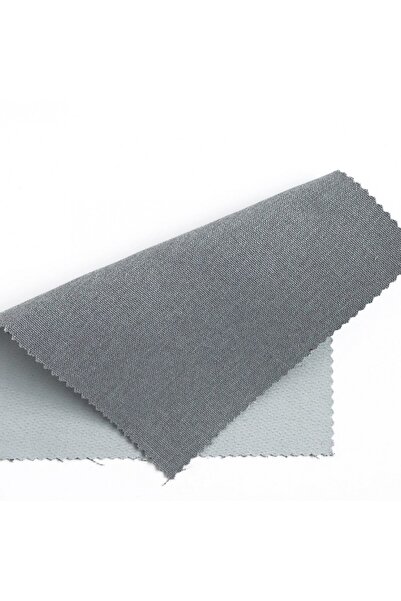 VANESSA PERDE Висока таванна завеса от антрацитно сиво ленно платно с височин...