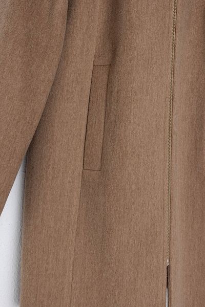 Ekol Zippered Cashmere Coat