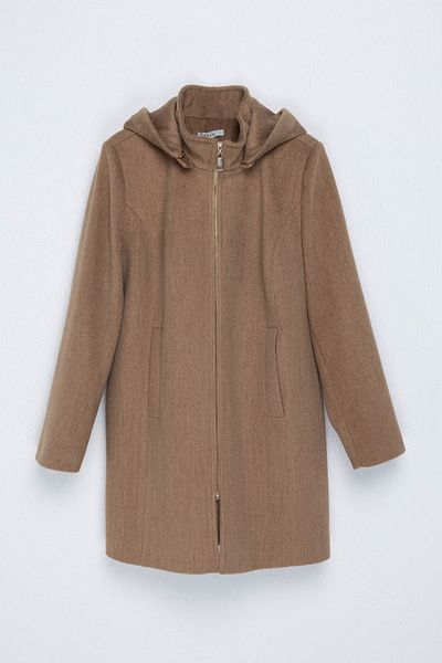 Ekol Zippered Cashmere Coat