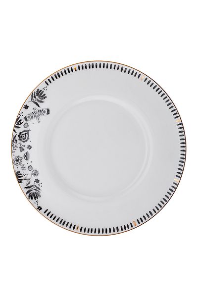 Emsan Artisan Fine Bone 2-Piece Serving Plate 27 cm