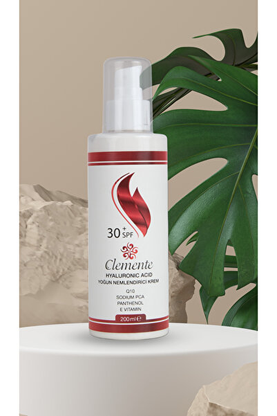 Clemente 30 Spf Yoğun Nemlendirici Krem (yüz Ve Vücut Için Uygundur) 200ml