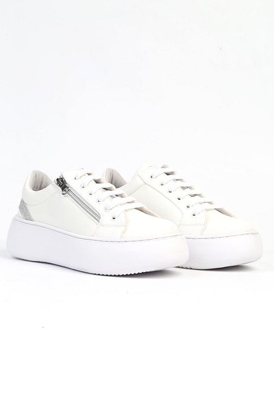 Pierre Cardin ® |   PC-52633 - 3441 Bílá-dámská sportovní obuv