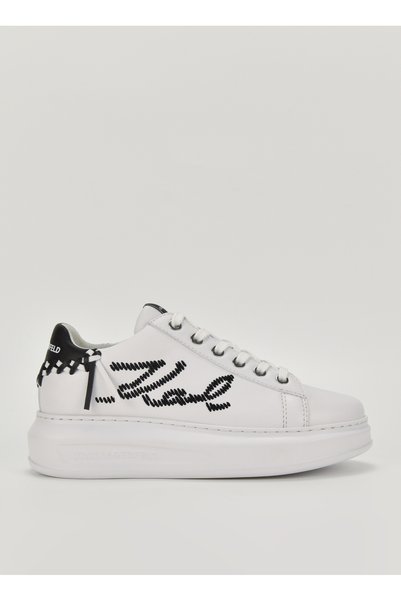 Karl Lagerfeld Kapri genuine leather sneakers with wedge sole, 37