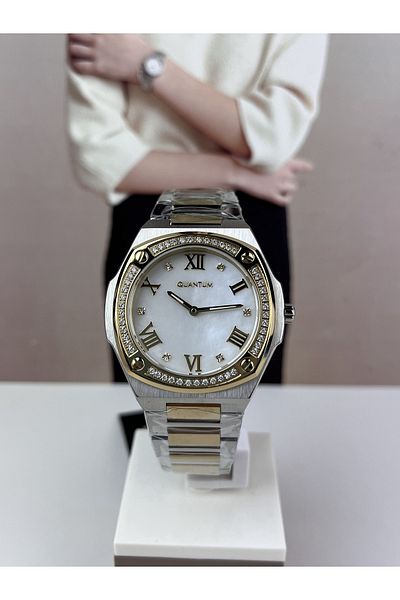 Quantum STEEL WOMEN'S WRISTWATCH 41MM 5 ATM WATERPROOF