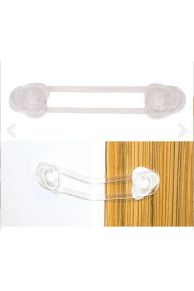NİVENE Baby Child Safety Cabinet And Drawer Lock 2 Pieces Multi-Purpose Child Safety Lock Multi-Purpose
