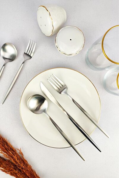 Schafer Hamburg 72 Piece Fork Spoon Knife Set Silver09