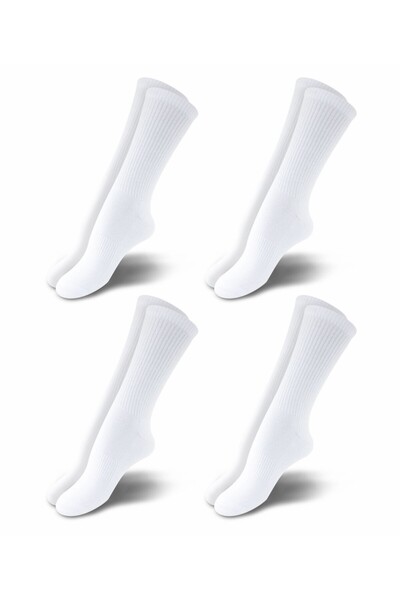 DAYCO Αθλητικές κάλτσες Premium White Color Towel Socket - 4529-BYZ-39-42