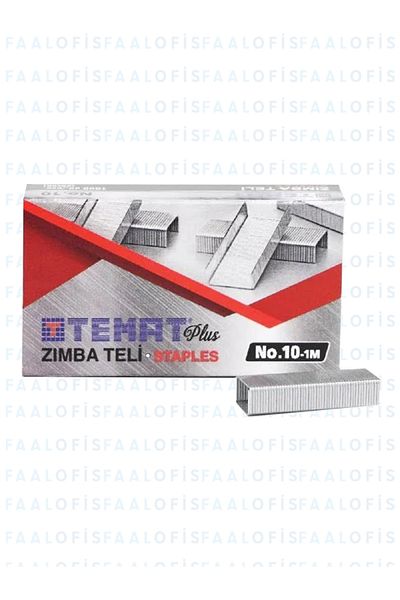 Temat Plus Staple Wire 1 Box No:10 Silver Color