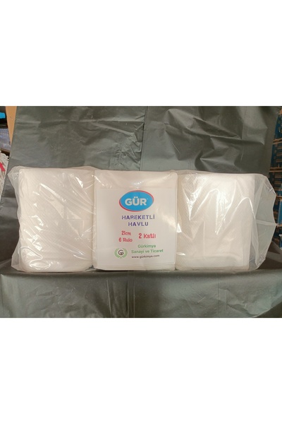 Gür Hareketli Havlu (Sensörlü makine için) 6lı