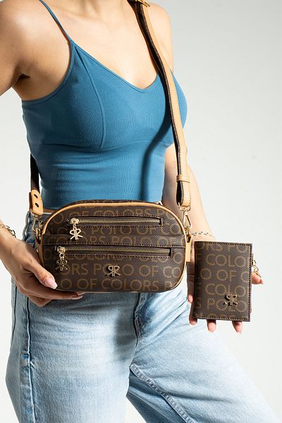 YOGII Randa Model Special Combination Portfolio and Damse Women, водоустойчива изкуствена кожа VIP