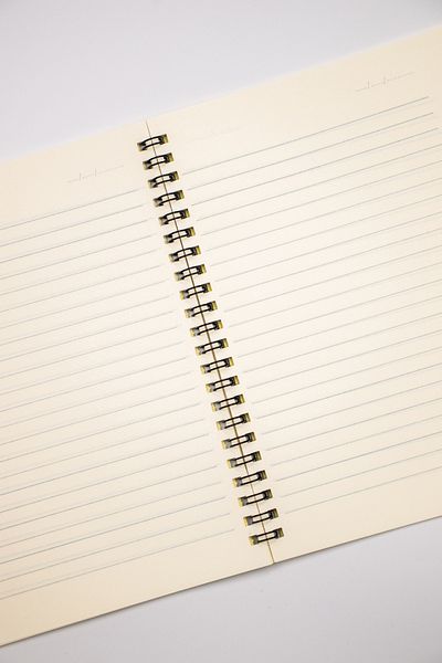Red Whiter Cat Printed Talking Notebook Lined Spiral 30 Sheets 60 Pages 14x20 CM