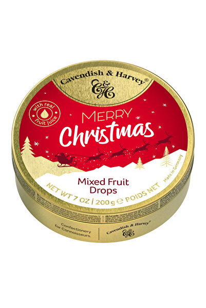 Cavendish & Harvey Karışık Meyve Aromalı Yılbaşı Özel Şeker 200 gr - Yeni Yıl...