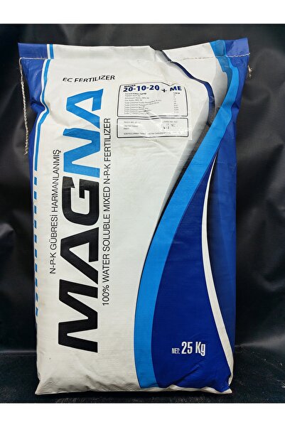 Odak Tarım Magna 20.10.20+Me Harmanlanmış NPK Toz Gübre 25Kg