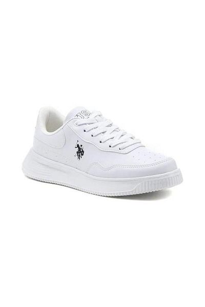 U.S. Polo Assn. US Polo AssnAbe Unisex White Sneakers