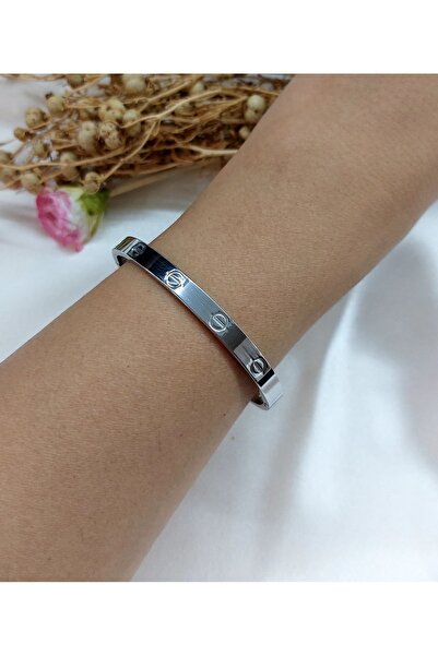 MY DREAM 1. Kalite 316 L Çelik Gümüş Kelepçe