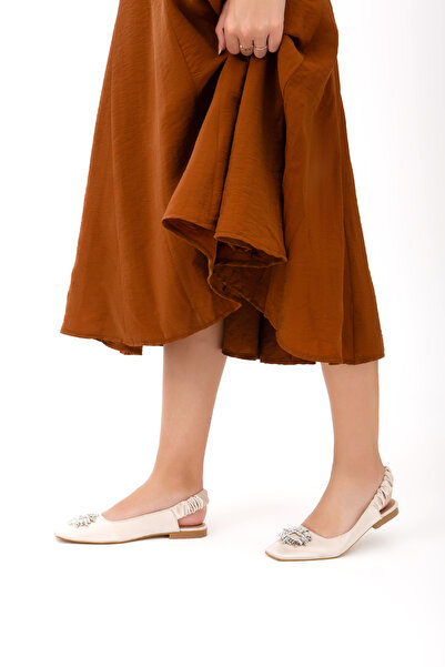 Tamer Tanca Women's Vegan Ballet Shoes 735 3055 Bn Ayk Y22