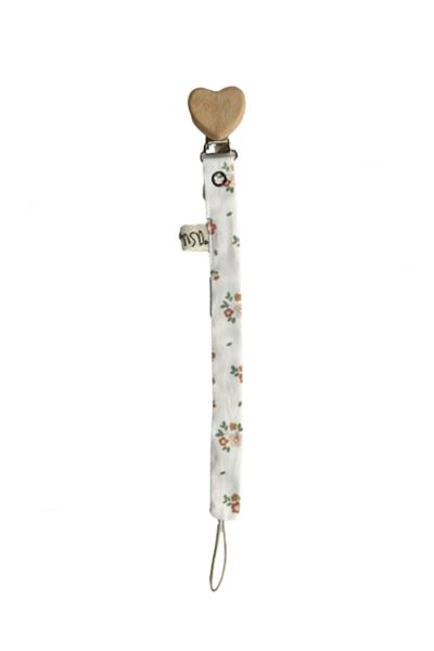 Asu Baby&Kids Mini Romantic Organic Cotton Pacifier Strap