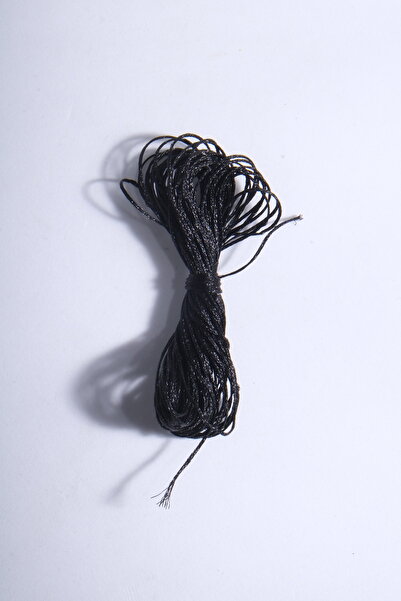 Eskişehir hobi sanat فضي أسود Waxless Pomchair الموضوع 1.0 مم 3 متر زخرفة الز...