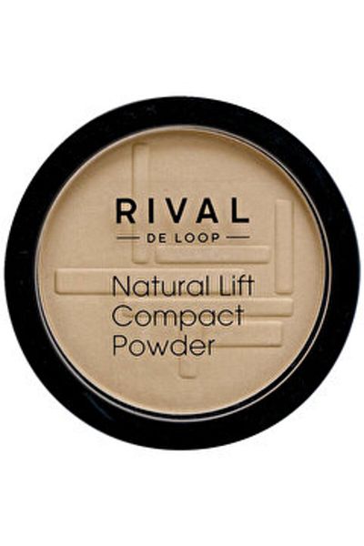 Rival De Loop Mattifying Powder Natural Compact No:3 Sepia