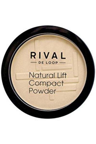 Rival De Loop Mattifying Powder Natural Lift Compact No: 1 Alabaster