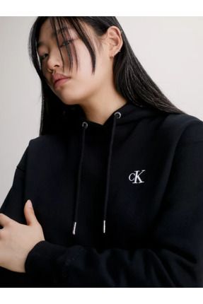 Calvin Klein Cotton Blend Fleece Hoodie Fiyat Yorumlar Trendyol