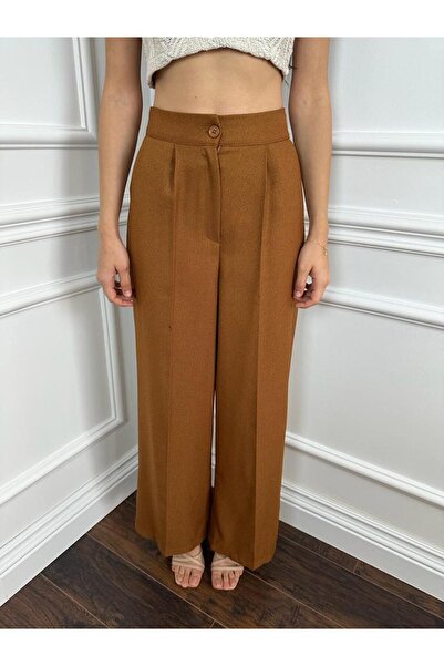 Beltane Taba Rengi Dokuma Pantolon