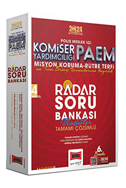 Yargı Yayınları 2024 Polis Meslek İçi PAEM Komiser Yardımcılığı Misyon Koruma...
