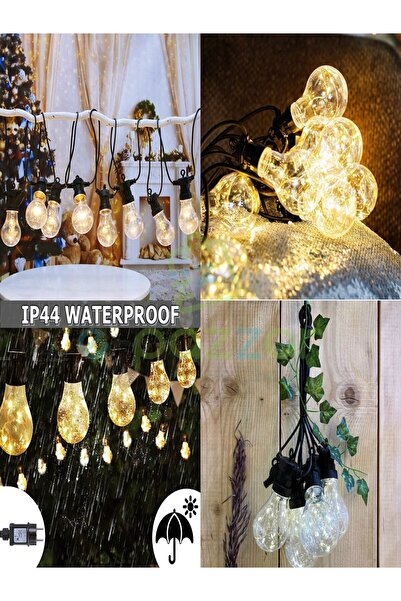 La Push Concept Ip44 Waterproof 7 Mt. 10 Ampul Multifonksiyon Parti Organizas...