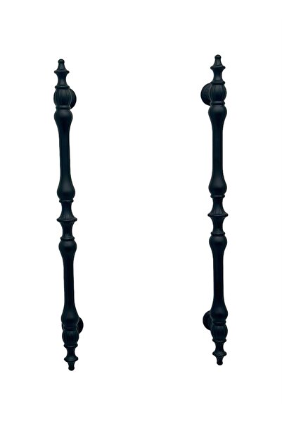 KOLDOOR Şehzade Mat Siyah Mobilya Dolap Mutfak Çekmece Kulpu 160 Mm 1 Adet