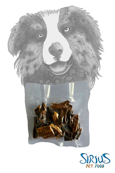 Sirius Pet Food Cow Udder Bites 100 Gr. - Sütlü Meme Atıştırmalık