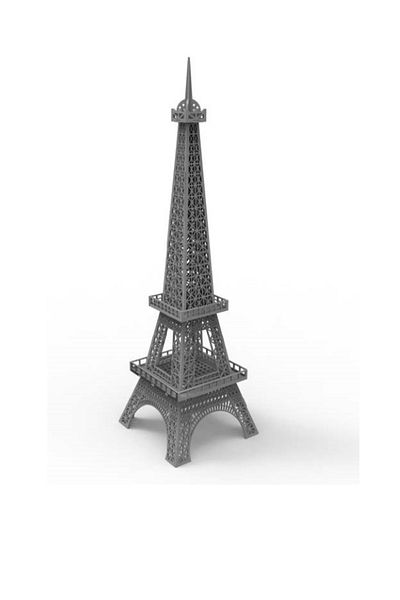 3D SERGİ 3d Wooden Eiffel Tower Model 30 Pieces
