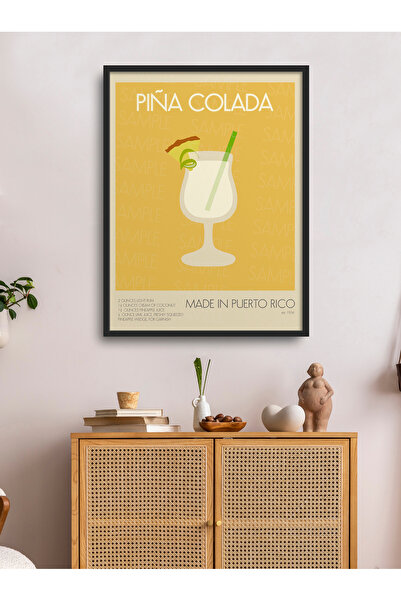 HOMEPACK Σειρά Κοκτέιλ Μονό Πίνακα Μοντέρνα Ζωγραφική Αφίσας TK/140