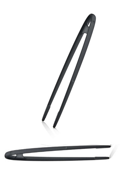 WAPPA Practical Fireproof Non-Stick Hard Plastic Tweezer Tongs Durable Up to 220 Degrees Tweezer Tongs