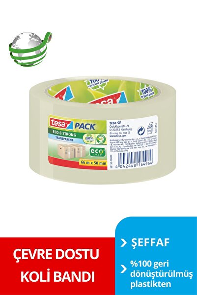 Genel Markalar Eco Koli Bandı Şeffaf (PP)