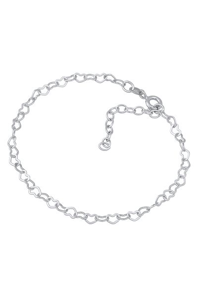 ELLI 925 Silber Herz Liebe Verbunden Armband